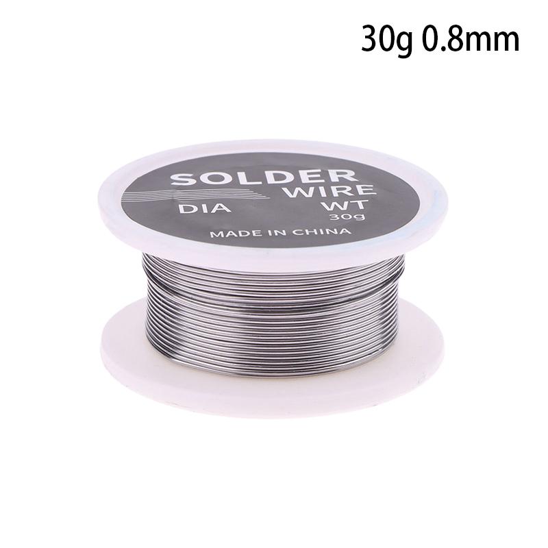 8G 15G 30G 50G 100G 0.8Mm 1.0Mm Fir de cositor pentru lipit Cositor topit Miez de colofoniu Lipire Rola de fir de lipit Flux fără curățare