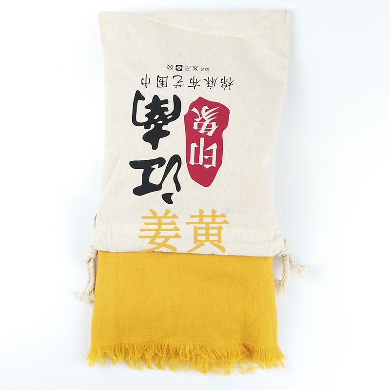 Bright Red Cotton-linen Scarf for Photography, Desert Sun Protection Shawl, Beach Travel Scarf, Qinghai Chaka Salt Lake Gauze Scarf for Women