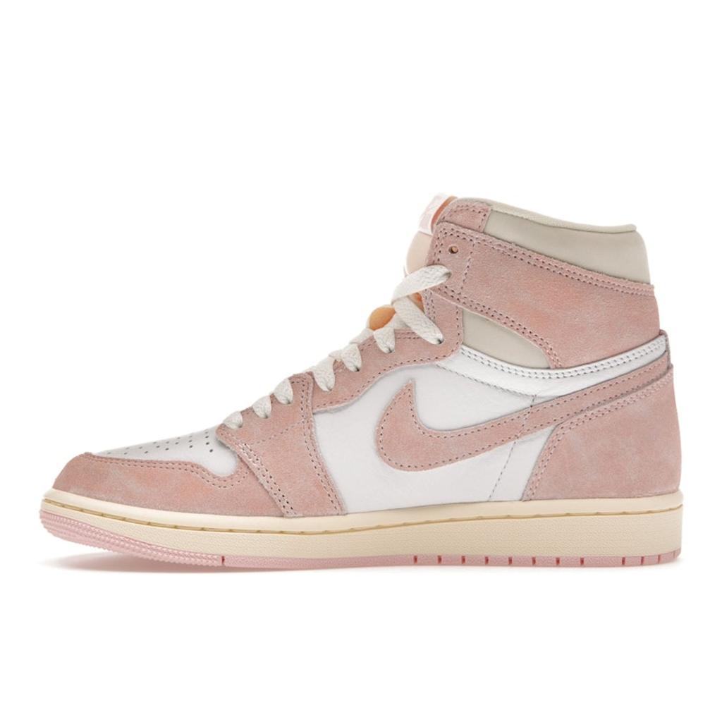 Air Jordan 1 Retro High OG Washed Pink Women Sneakers Atmosphere White Muslin FD2596-600