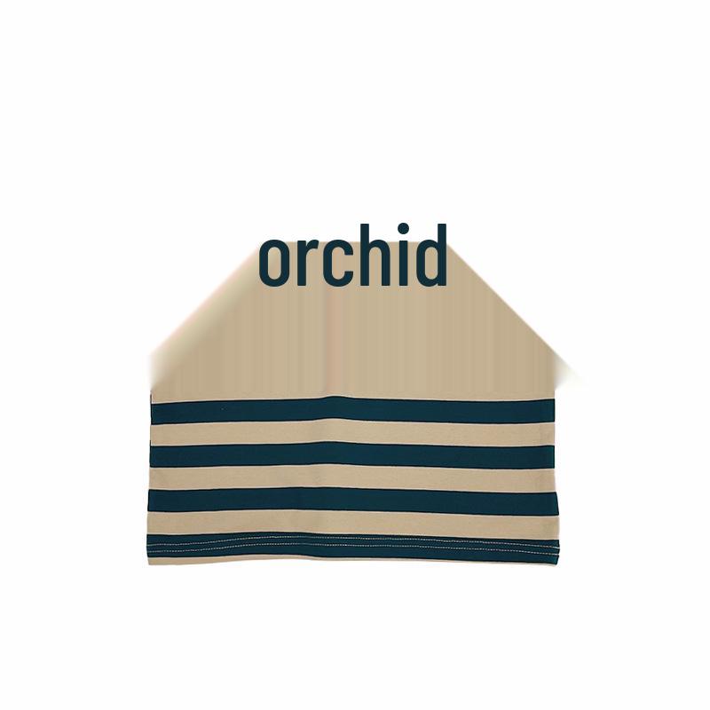 Customized Pure Cotton Striped Sleeveless Vest for Boys & Girls - Korean Style Summer Inner Wear T-shirt