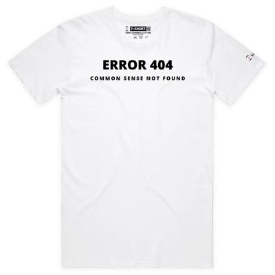 VOICEART Common Sense Not Found Funny Graphic Meme T-Shirt with Premium Design