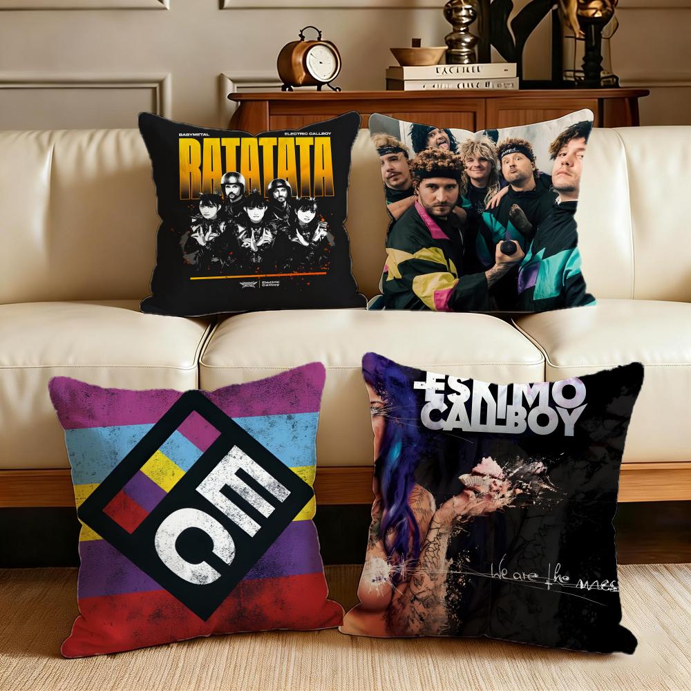 Electric Callboy Cushion Cover Cushion Cover Set 4Pcs 50X50 45X45 40X40 Pillowcase Decorative Sofa Home Decor