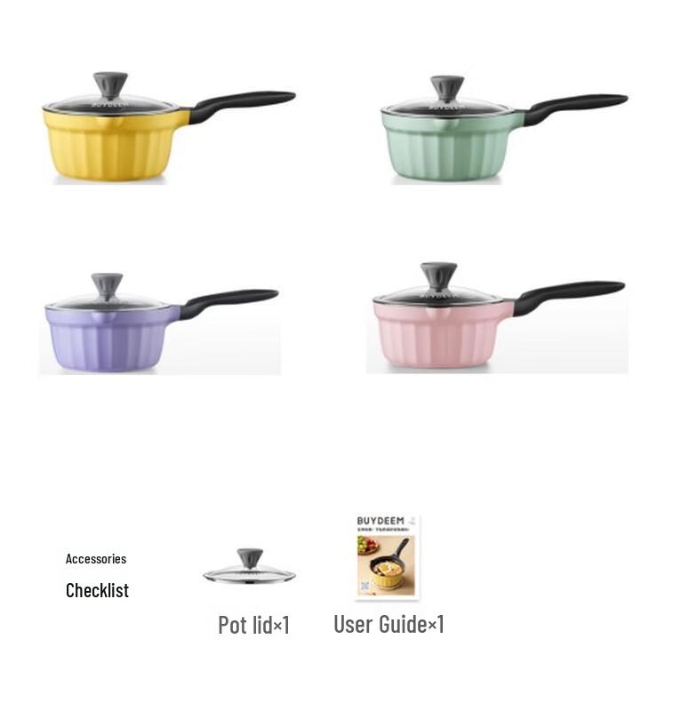 Buydeem CP143 20cm Non-Stick Yukihira Pot