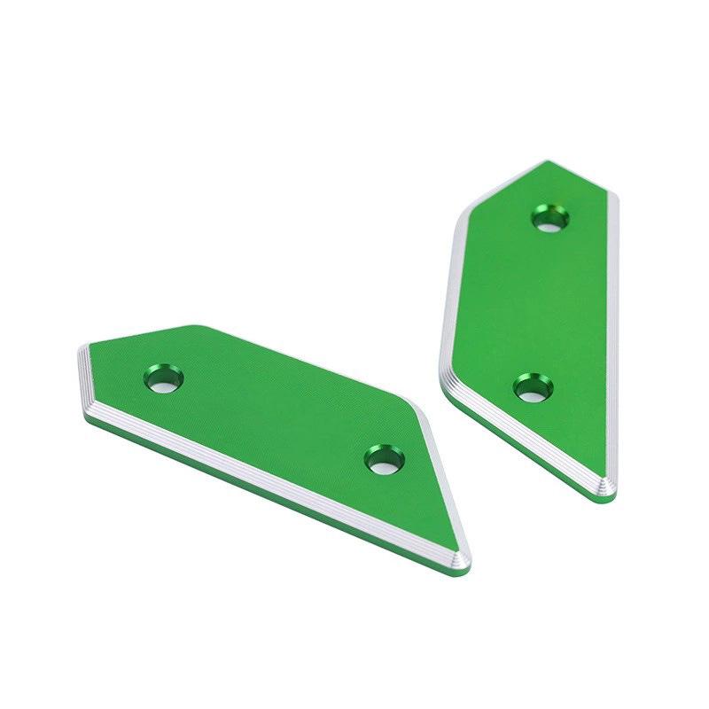 Kawasaki NINJA400 Rearview Mirror Base Cover - Aluminum Decorative Accessory