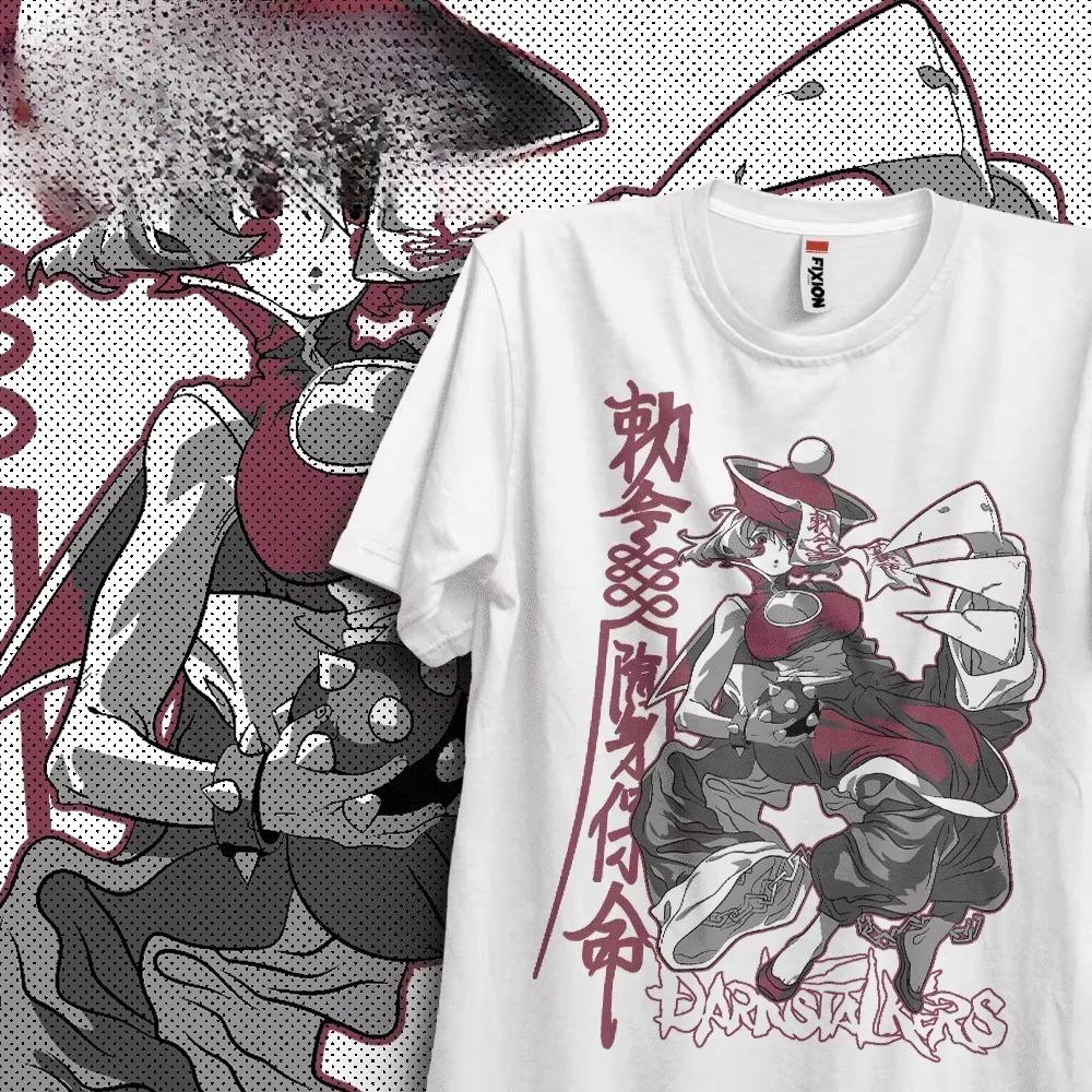 

2026 New Year DarkStalkers EB Anime Tshirt Manga Gift for Anime Enthusiasts Cotton Men Women Streetwear Tshirt S