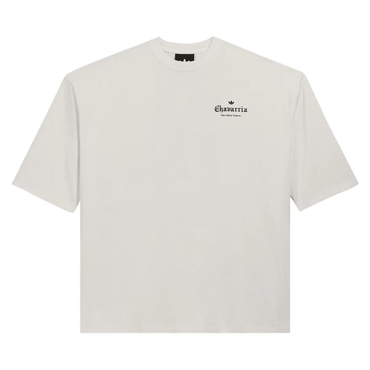 Adidas x Willy Chavarria Logo T-shirt met korte mouwen 'Off White' S