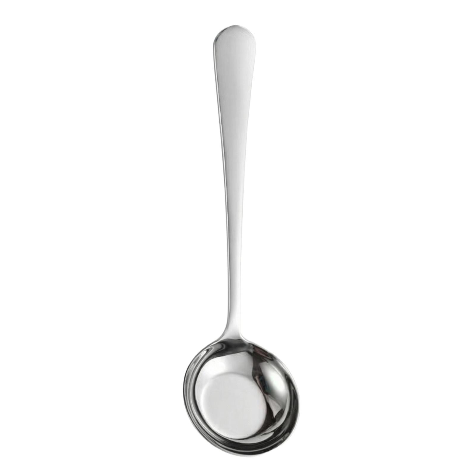 Home Stainless Steel Creative Round Headed Spoon