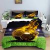 3D Printed Football Bedding Set Soccer Child Duvet Cover Double Twin Full Queen King Adult Kids Bedclothes Quilt Cover