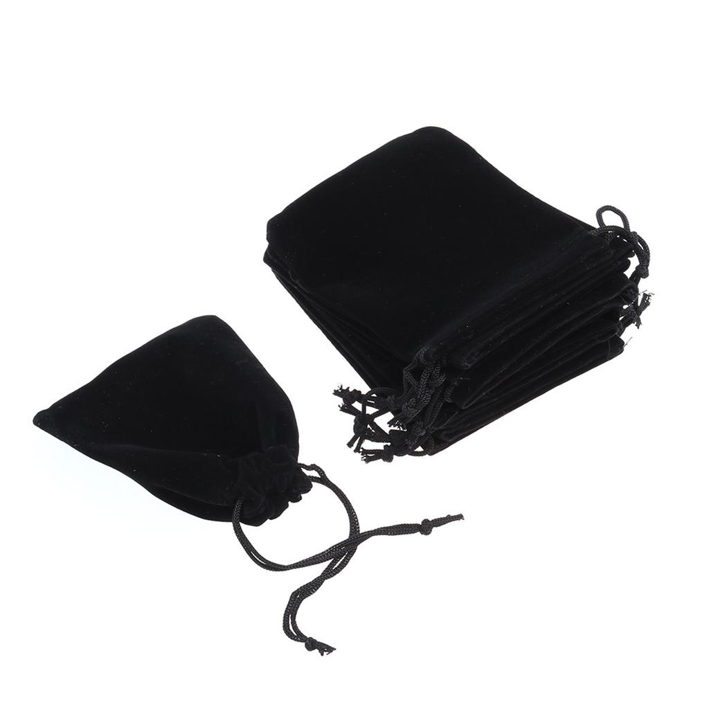 10Pcs Eyelash Pattern Drawstring Gift Bags Black 9x12cm Candy Pouch Wedding Favor Jewelry Storage Party Pouch Drawstring Bags