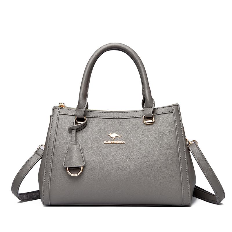 Genuine Brand Luxury Casual Tote Sac Top Quality Pu Leather HandBags for Women Ladies Top-handle Bag Shoulder Crossbody Bags New
