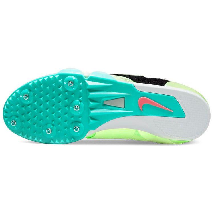 Nike Zapatillas Unisex Zoom Salto con Pértiga Barely Volt Verde Hipernaranja Negro AA1204-700