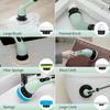 Electric Cleaning Brush Electric Spin Cleaning Scrubber Electric Cleaning Tools Parlour Kitchen Bathroom Cleaning Gadgets