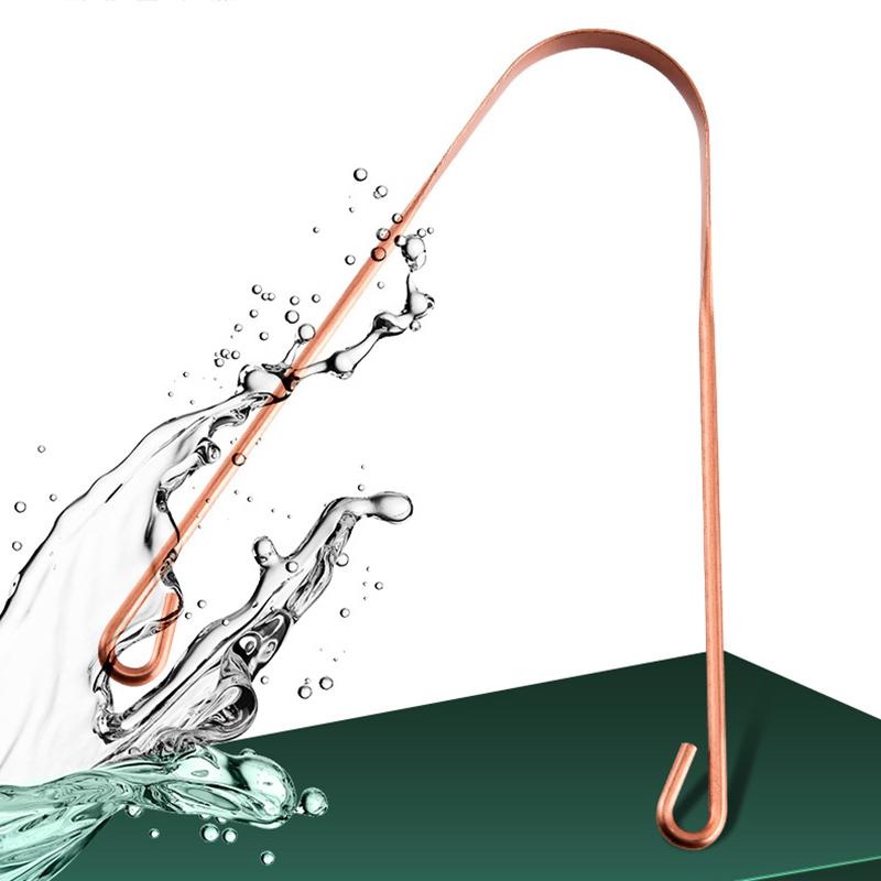 Skrobak do języka ze stali nierdzewnej Cleaner świeży oddech czyszczenie powlekany język szczoteczka do zębów narzędzia do higieny jamy ustnej