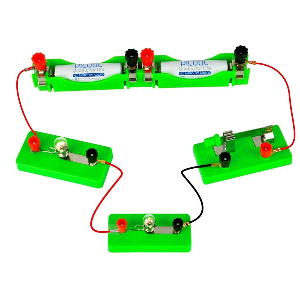 OSOYOO Science Electrical Circuit Experiment Learning Kit with Illustrated Manual (for Elementary School Students)