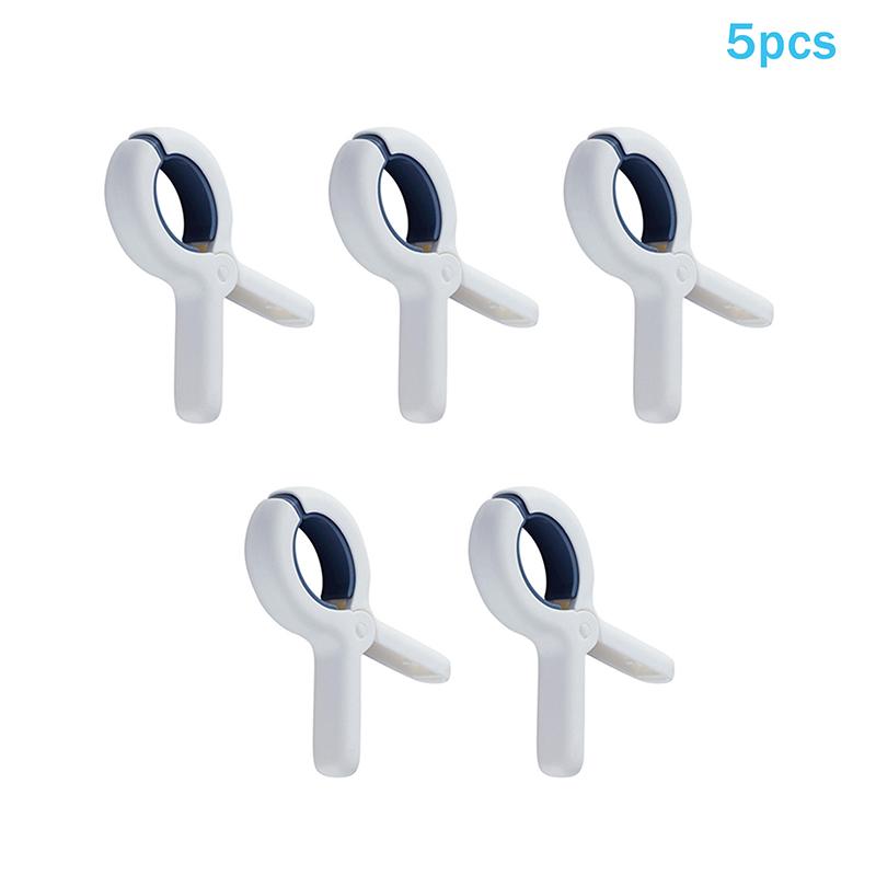 Heavy Duty Windproof Blanket Clips - No-Scratch Large Laundry Clamps for Quilts, Sheets & Outdoor Drying (5/10Pcs)