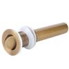Without Overflow Drain Stopper Flap Type Sink Drain Stopper  For Basin Without Overflow Hole