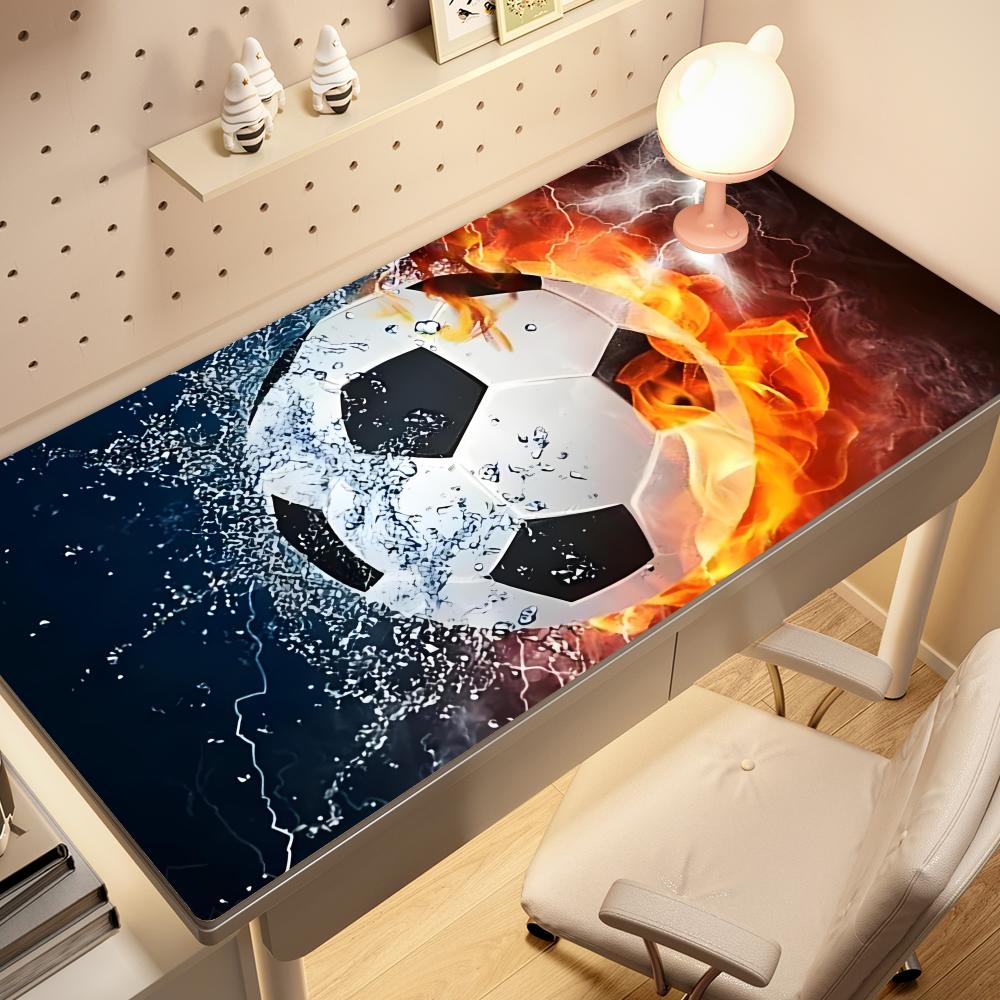 Alfombrilla de Ratón de Fútbol Alfombrilla de Ratón Alfombrilla de Ratón para Escritorio Linda Alfombrilla de Escritorio HD Alfombrillas Extensibles para Teclado de Juego Alfombrilla de Ratón para Gamer Grande XXL 90x40