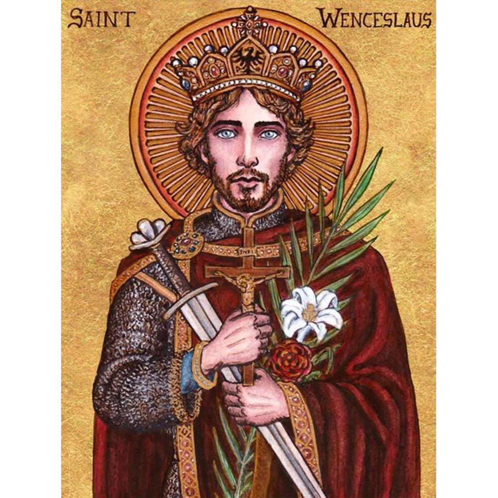 

Рождественская алмазная живопись, полный набор сверл, YEESAM ART Religion Angel Sage 5D DIY Diamond Art