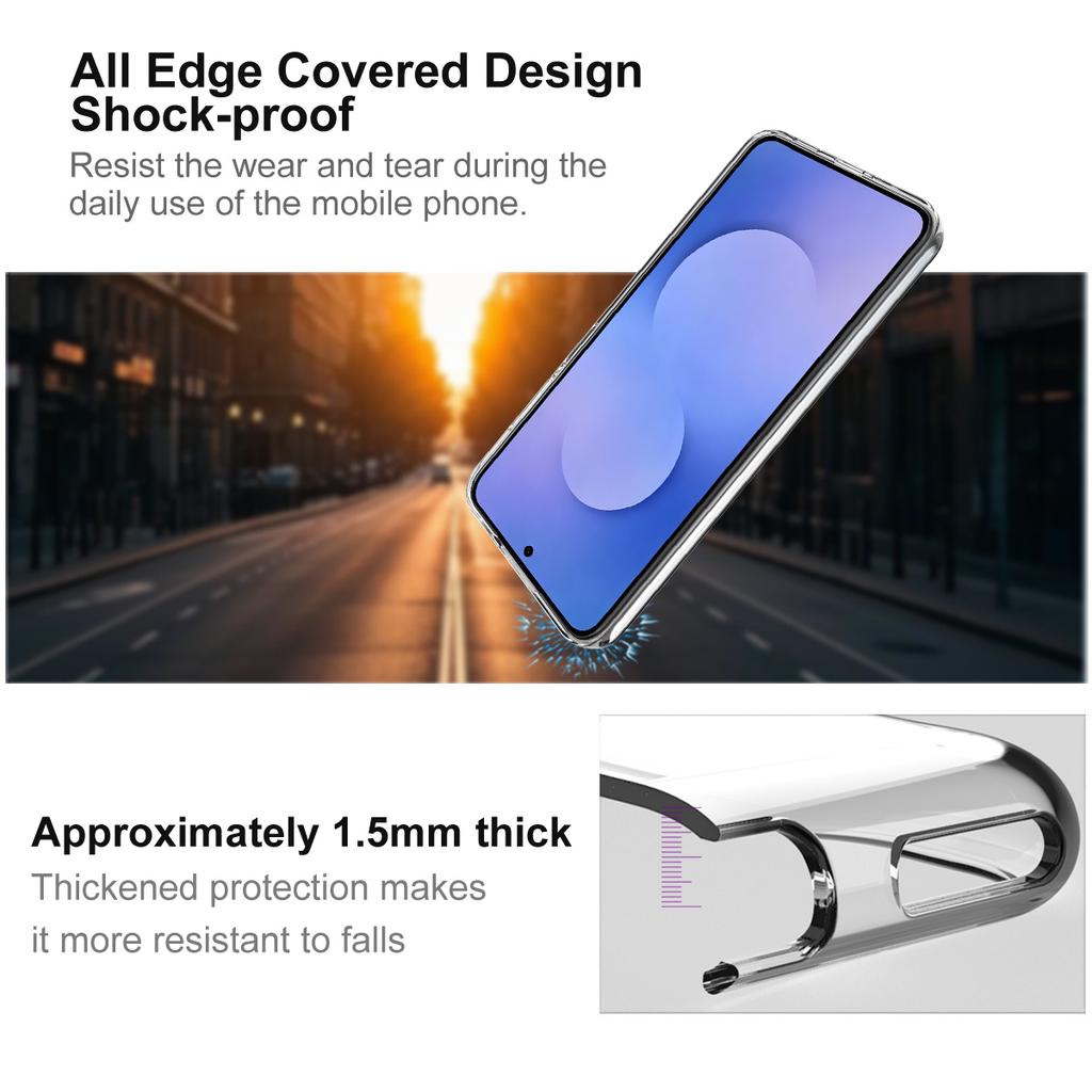 For Samsung Galaxy S26 FE 5G Phone Case IMAK Soft Slim Case UX-10 Series