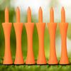 100pcs Plastic Golf Rubber Tee Replacement Golf Practice Tee Creative Professional Golf Tee  Outdoor