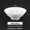 A5 White Melamine Noodle Bowl