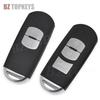 BZTOPKEYS Replacement smart car key shell for Mazda 3 6 CX-3 Axela CX-5 CX-7 Atenza Artz 2/3button Remote key Case Cover