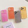 Simple Double Color Wave Stripes Camera Protection Case for IPhone 13 14 15 16 17 Pro Max Hit Color Collision Shockproof  Cover