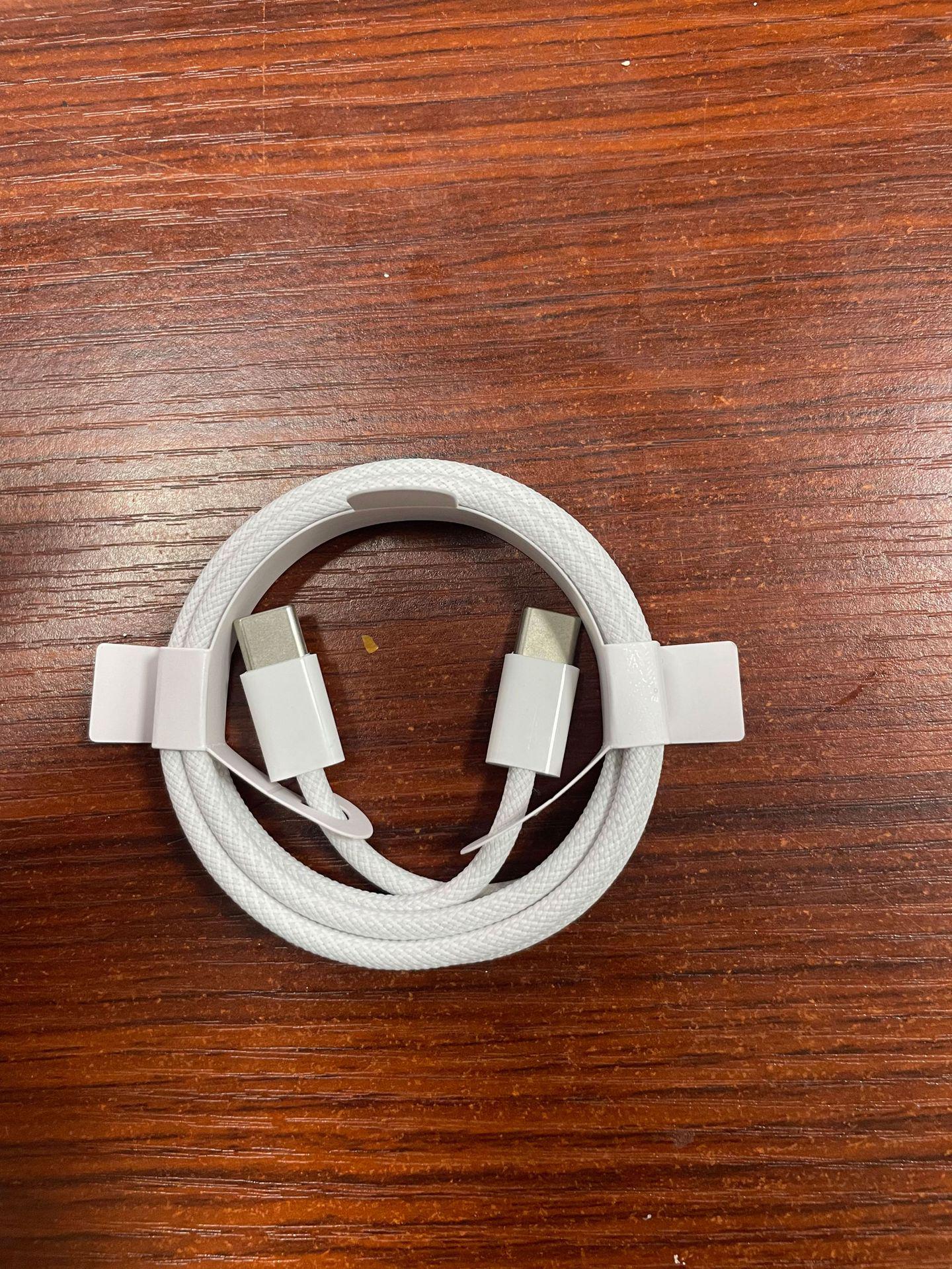 

240 Вт Плетений Подвійний Кабель для Передачі Даних Type-C для Швидкої Зарядки PD Apple та Huawei 60W braided (thin)