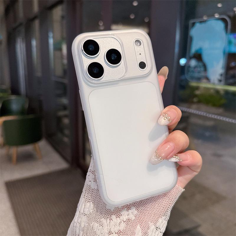 iPhone 17 Pro Full-Coverage Anti-Drop TPU Case - Pure Color