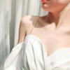 Non-slip Lace Cross Solid Color Pectoral Girdle Adjustable Bra Belt Shoulder Straps Bra Straps