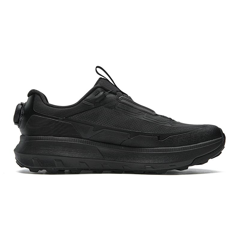 Fila BOA EXPLORER 3 Cushioning Slip Resistant Abrasion Resistant Coverage Lightweight Low Top Outdoor Shoes Men's Black A12M621201FBK