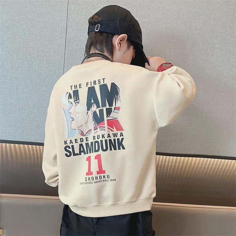 Sudadera de Otoño Elegante para Niños 2023: Nuevas Camisetas Streetwear para Niños