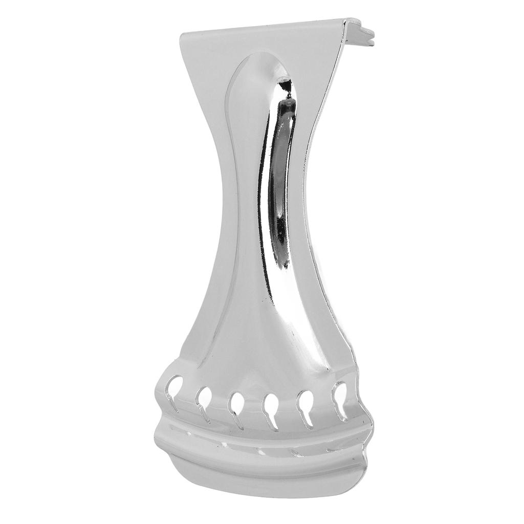 Guitar Tailpiece 6 String Bridge Alloy Easy Tuning Instrument Accessory for Maintenance Silver