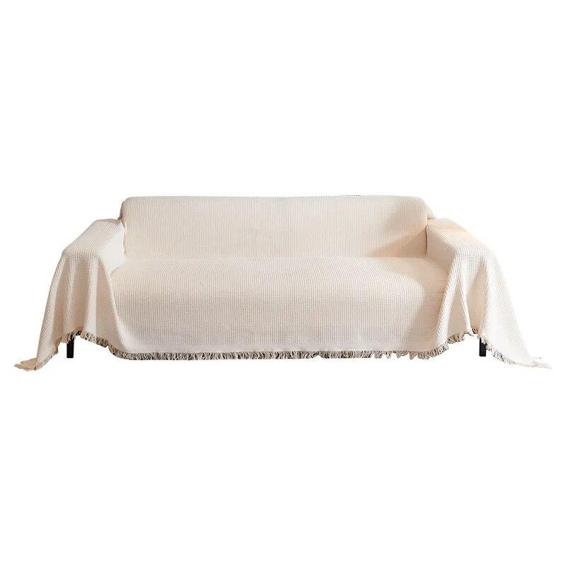 Geometry Couch Cover for Pet Dogs Cat Chenille Sofa Cover Sofa Towel Mat Anti Slip Sofa Protective Cover Blanket Carpet