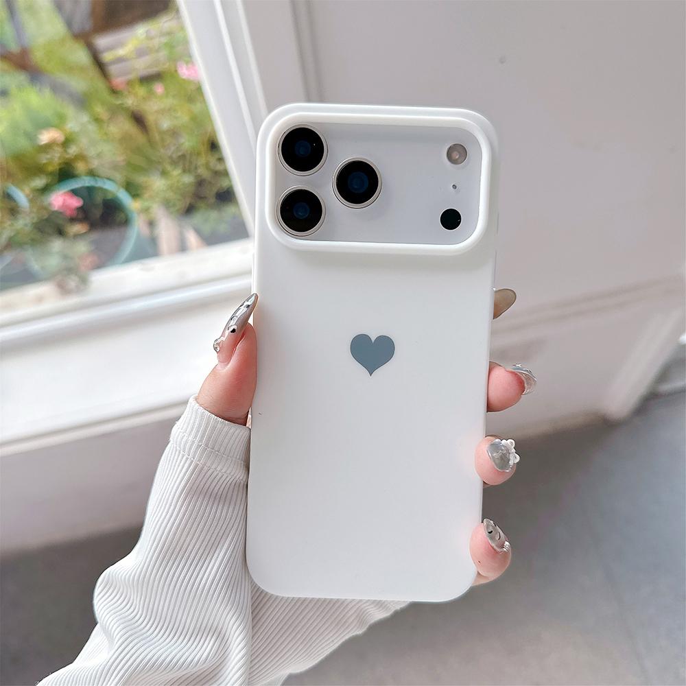 Girl Lovely Love Candy Color Case For iPhone 17 Air 16 15 14 13 Pro Max Plus 16e Matte Silicone Soft Ultra Thin Cover TPU Shell