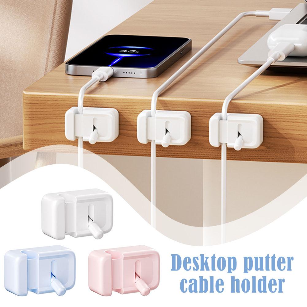 New Creative Cable Management Box For Extension Cord Line Clips Charging Earphone Wire Organize D7O1