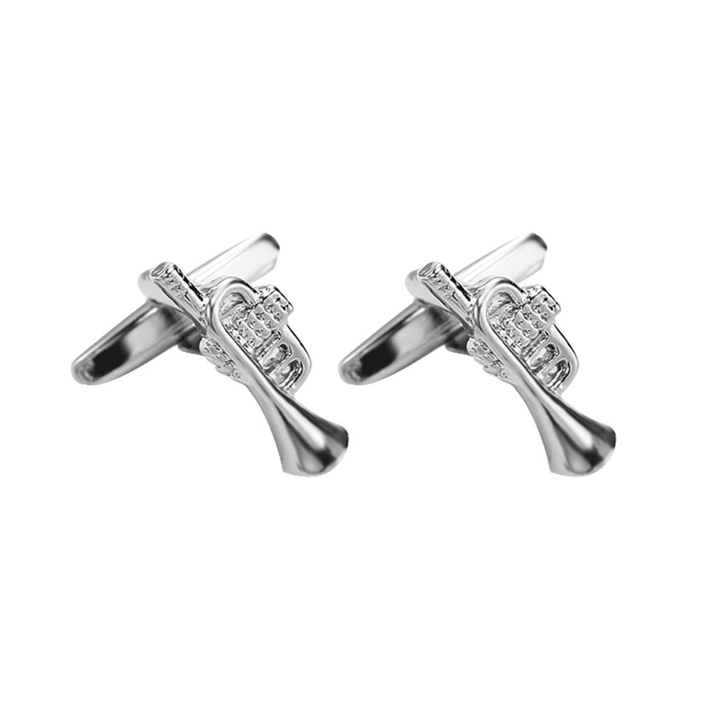 Musical Instrument Collection Cufflinks Tuba Jazz Drum Guitar Bass Saxophone Piano Cuff Links Musician Gift