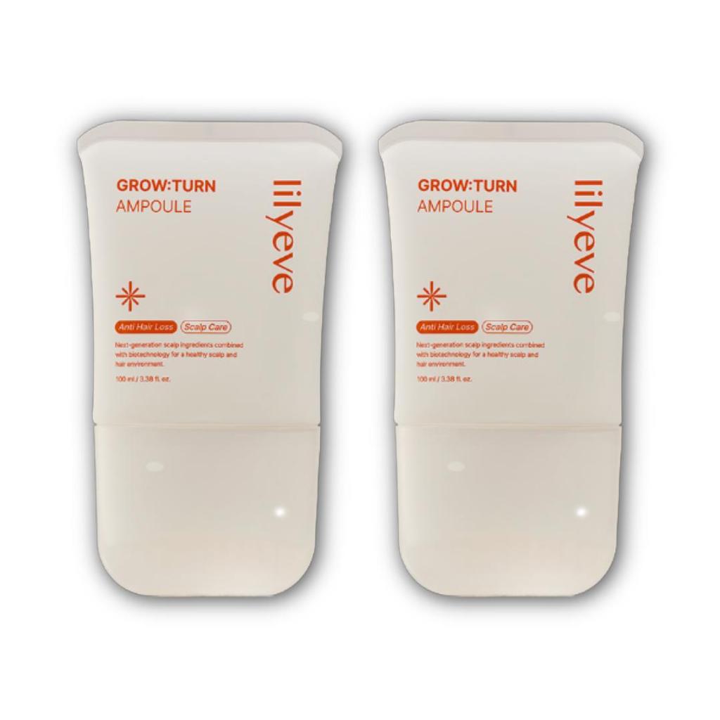 lilyeve Growturn Brush Ampoule Main 100ml, Refill 100ml  (7 Options)