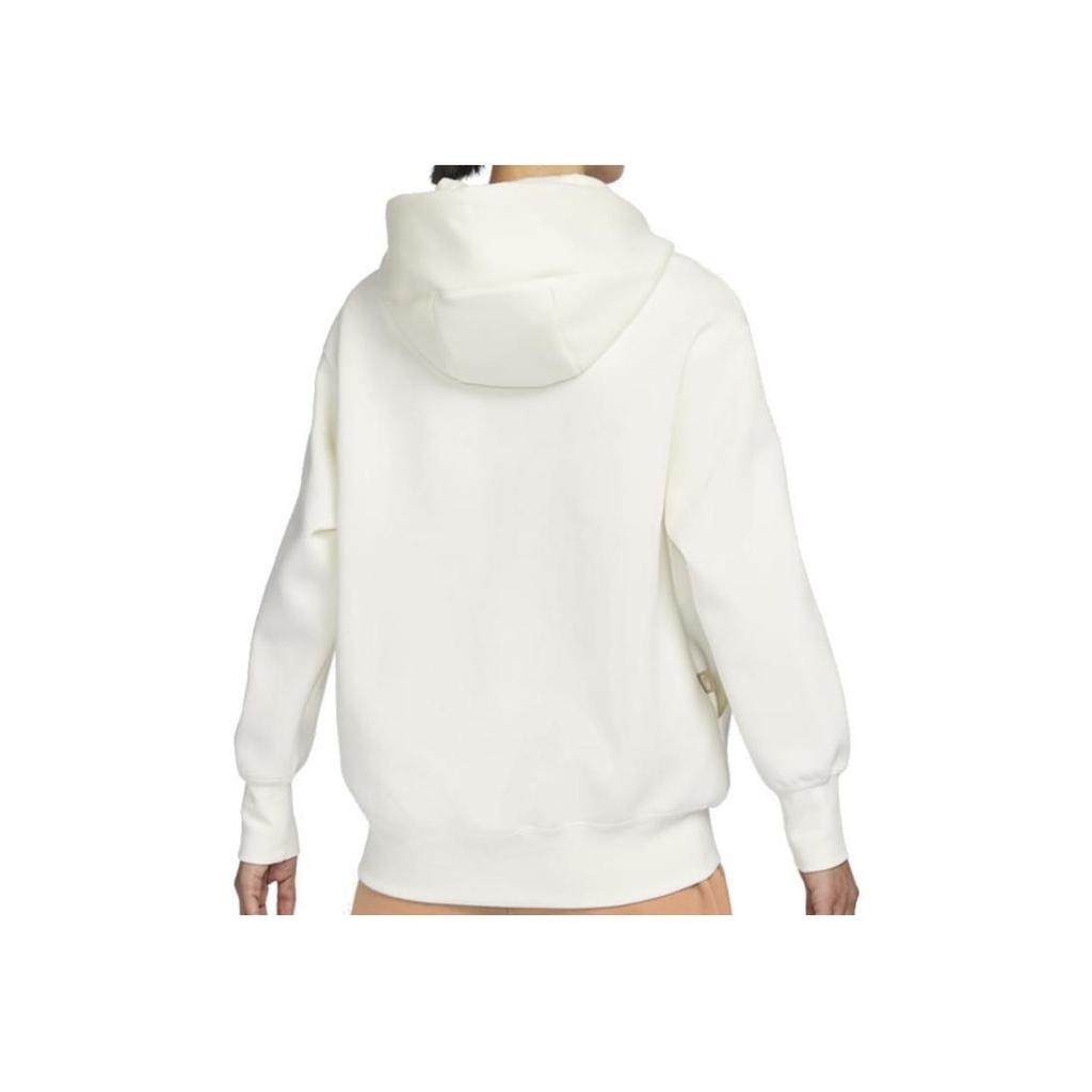 Nike Pullover Hoodie With Letter Print Women Tops White FV3977-133