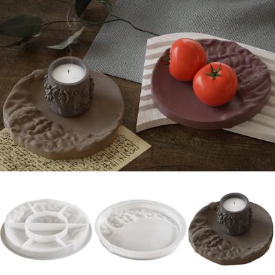 Trendy Large Oval Sturdy Silicone Mold for Resin Castes Epoxy Tray Dish Molds Craft Supplies Jewelry Holder Making