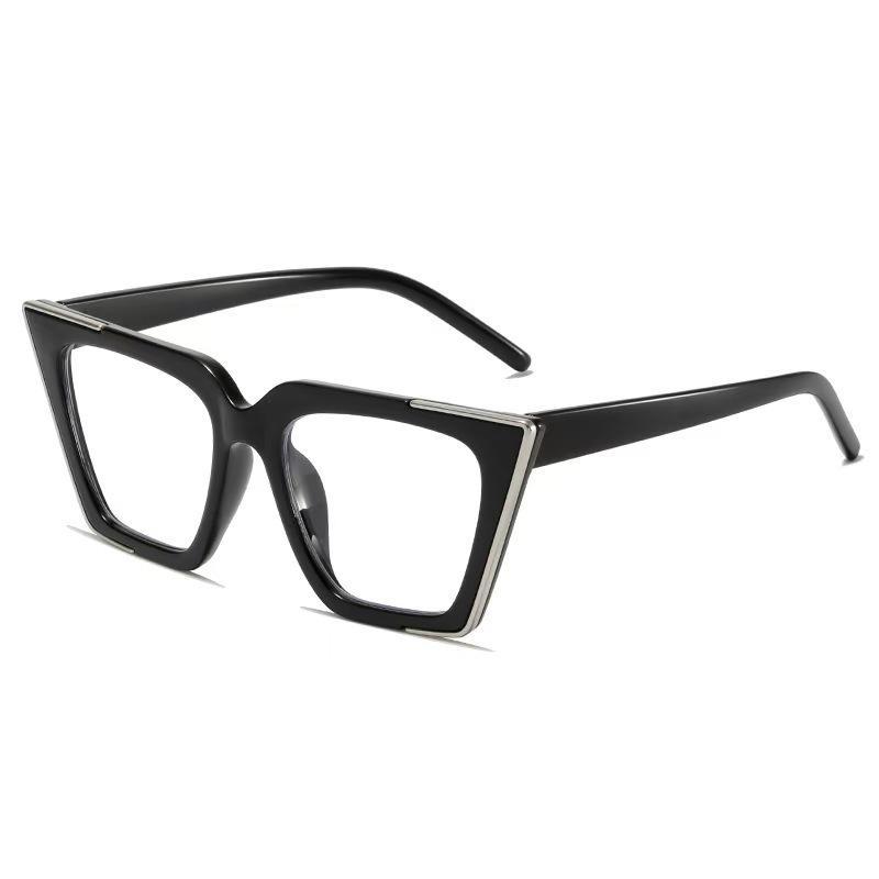 Cat Eye Glasses Stylish Luxury Optical Eyewear Blue Light Blocking Glasses Trendy Designer Square Glasses For Travel Stage