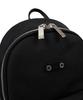 Zanglang Black Long Slim Mini Backpack