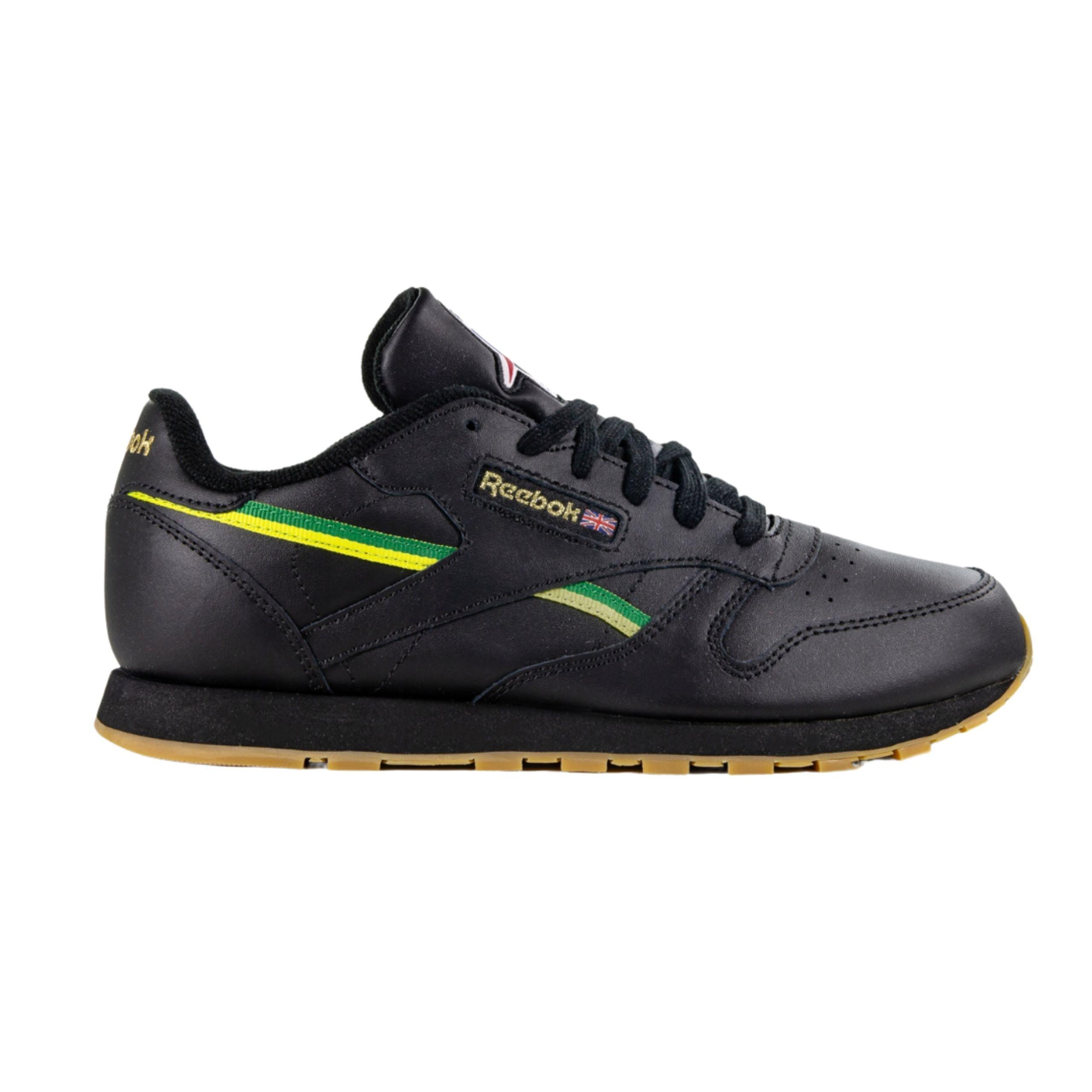 

REEBOK CLASSIC LEATHER EH1285 children s sports shoes - black r. 37 чёрный