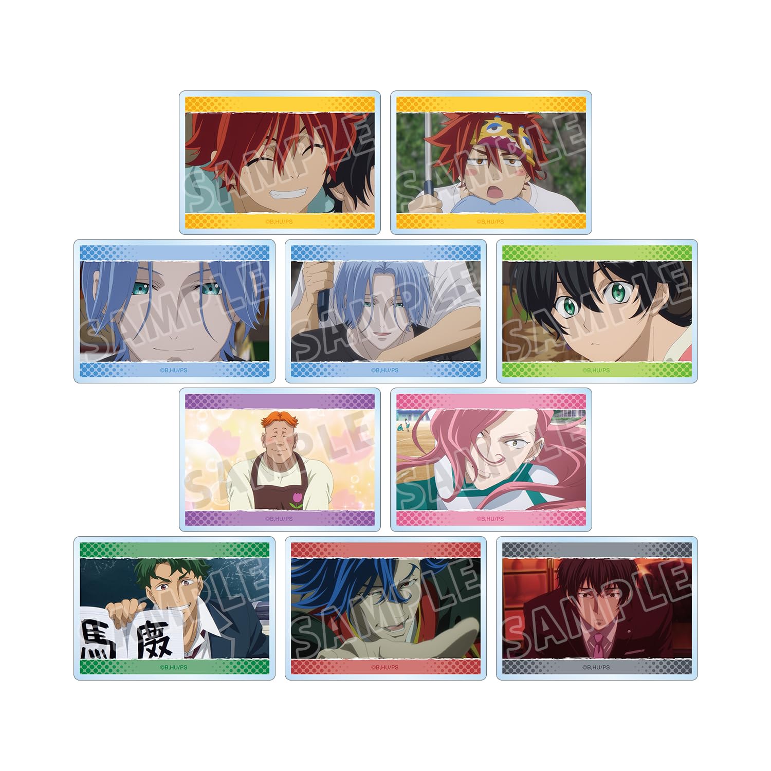 

SK SK Eight Trading Scene Acrylic Cards, Box of 10