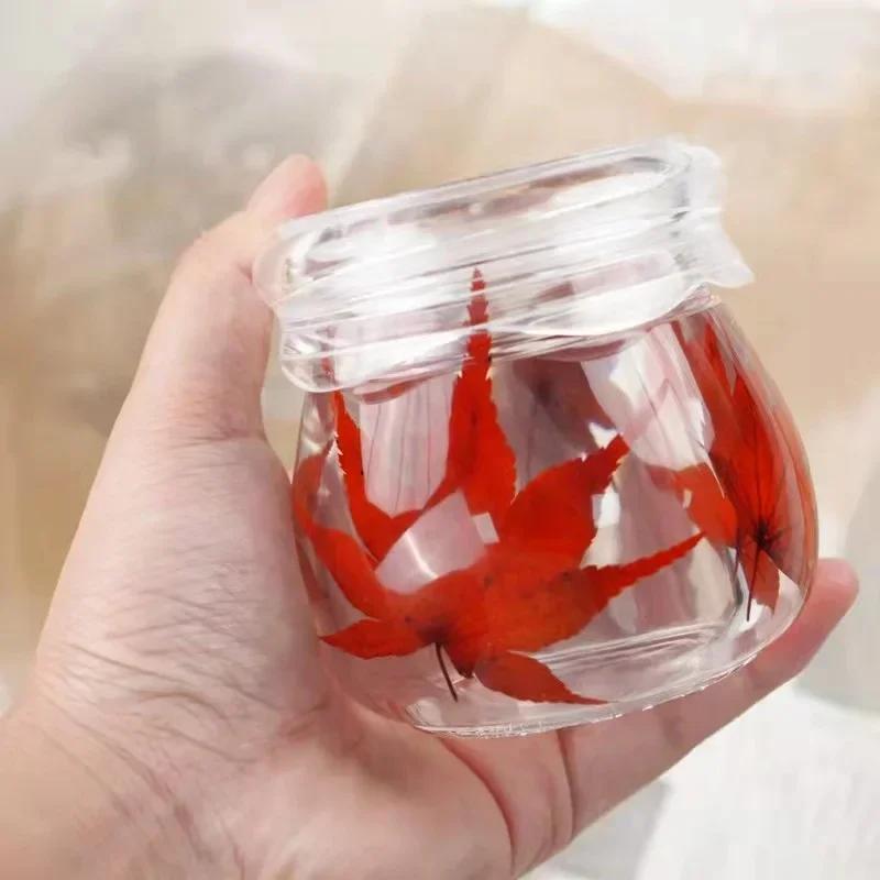 New Pudding Jar Storage Bottle Silicone Mold DIY Creative Candlestick Box Mold with Lid Epoxy Resin Casting Resin Mold