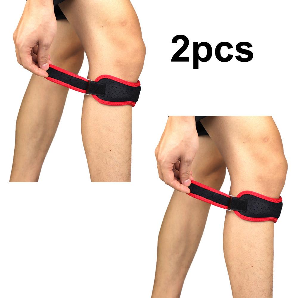 Verstellbare Kniebandage, Patellaband zur Schmerzlinderung, Männer Frauen, Laufen, Basketball, Fitnessstudio, Sehnenentzündung-Unterstützung