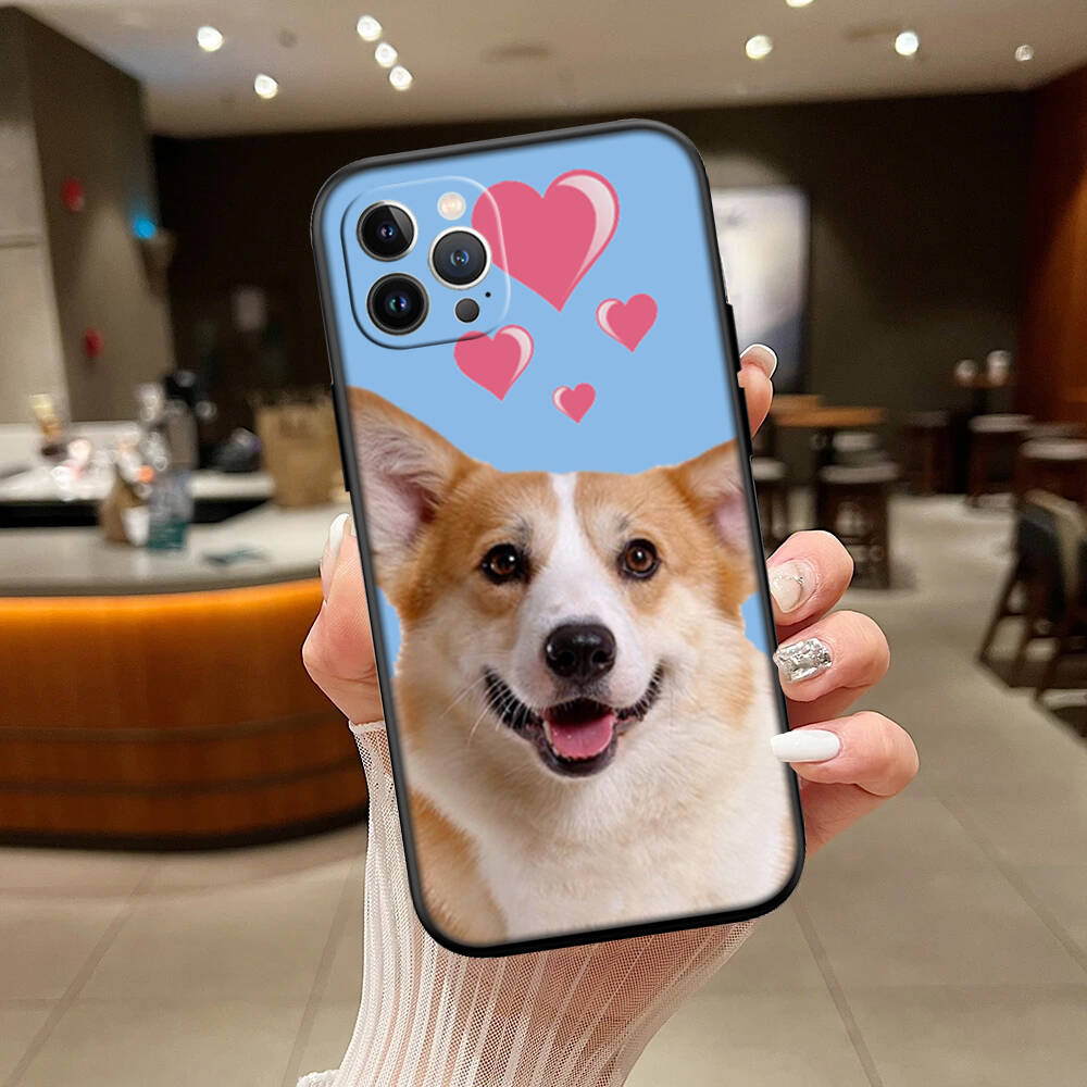 Cute Corgi Dog New Phone Case for iPhone 6 6s 7 8 11 12 13 14 15 16 17 16E XS Pro Max XR X SE Air