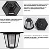Neue 1 Stück Solar Power LED Licht Pfad Weg Wand Landschaft Berg Garten Zaun Lampe
