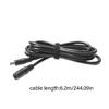 6.2m/20.3ft Long Solar Generator Adapter Cable Cord Universal DC8020 To 8.0x2.0mm Compatibility Outdoor Use