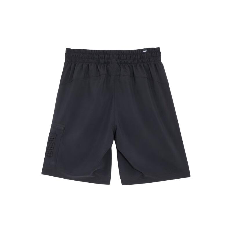 Puma Ss24 Solid Color Breathable Comfortable Elastic Casual Shorts Men Shorts Black 683805-01